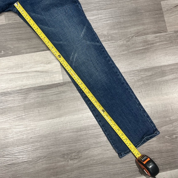 7 For All Mankind FLynt Jeans size 32 detailed back pockets - Picture 7 of 8